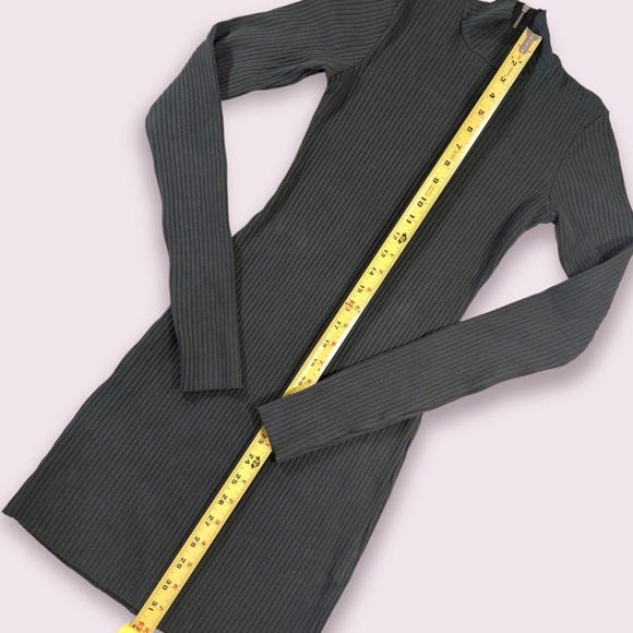 Cotton Citizen The Ibiza Mini Dress in Forest Green - Picture 7 of 9